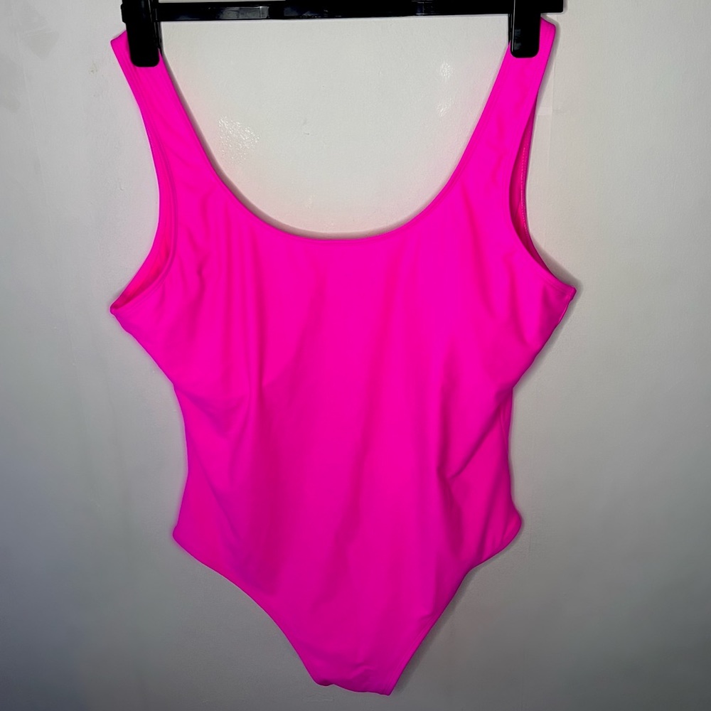 Hot Pink One-Piece Swimsuit